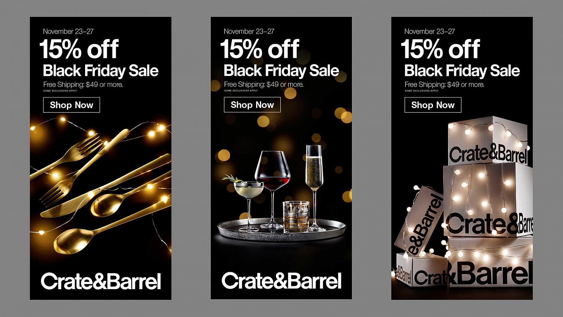 Crate Barrel Holiday Preacher 5
