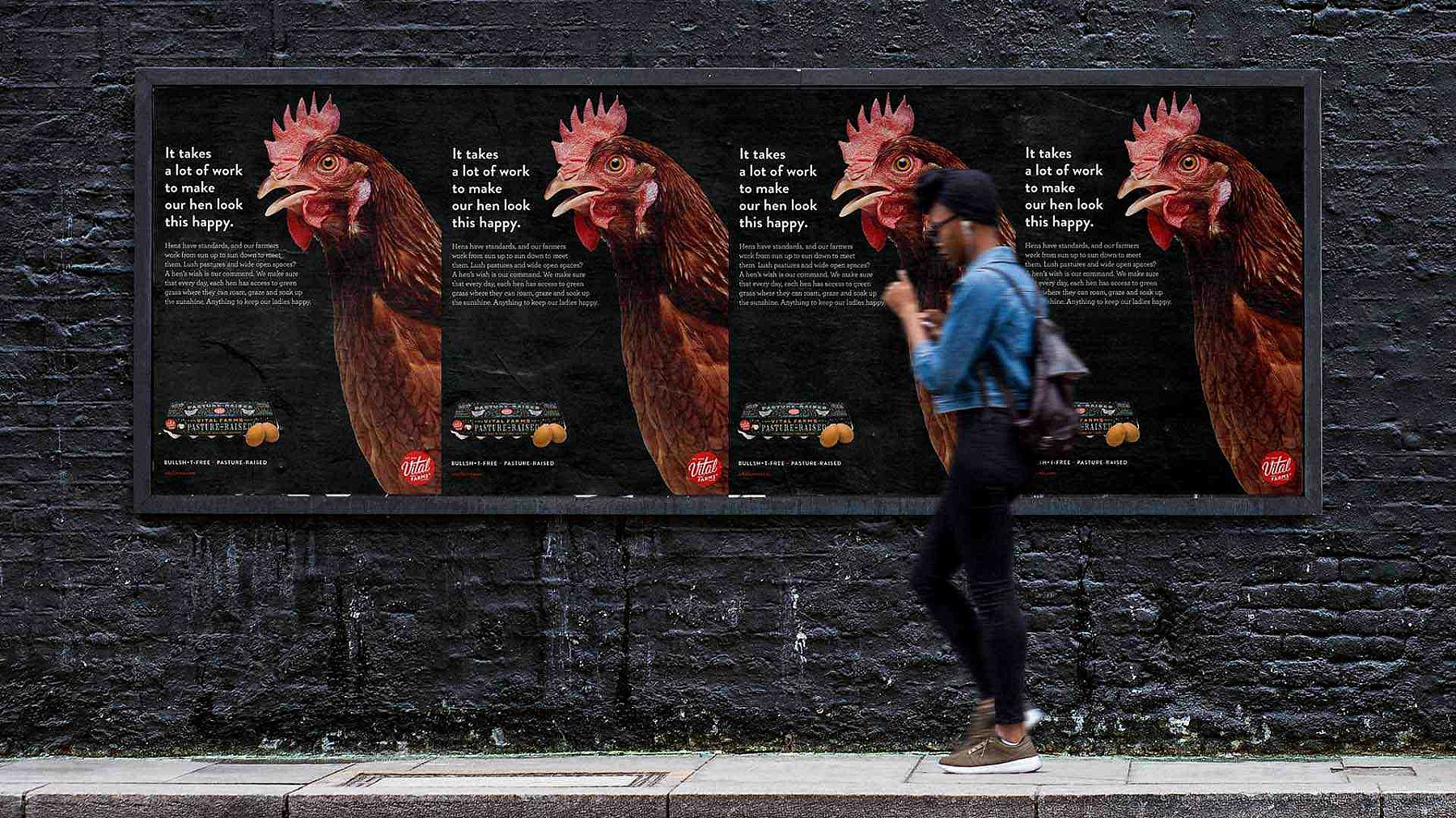 PREACHER VITAL FARMS RUFFLED FEATHERS 21